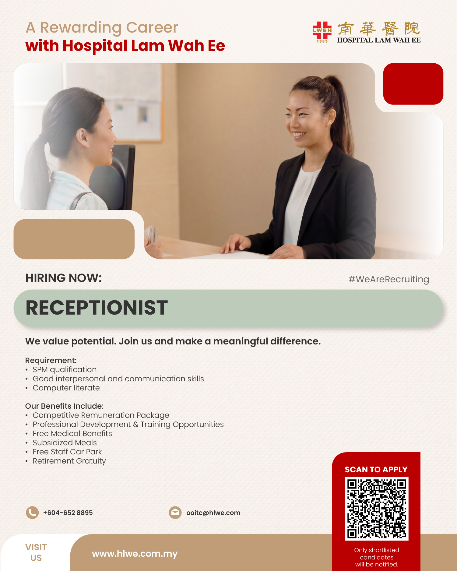 Receptionist