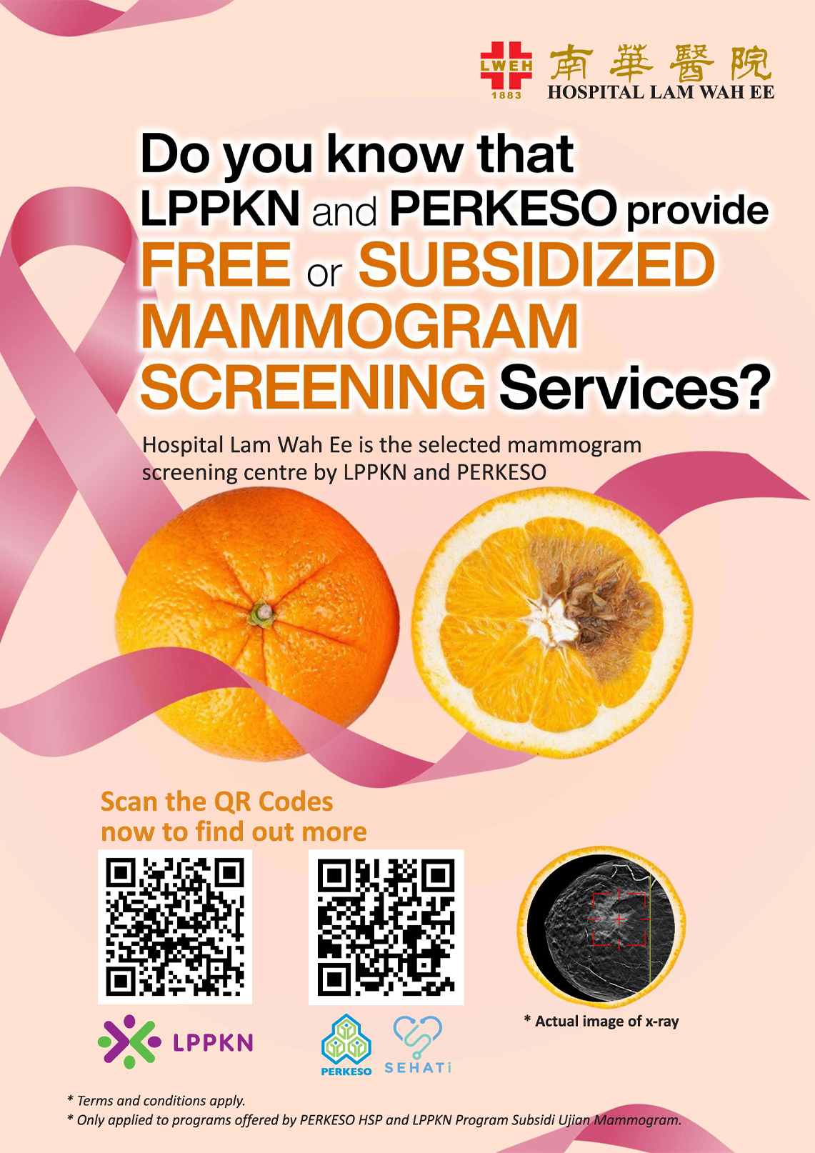 Free Mammogram PERKESO